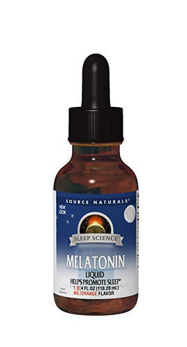 Source Naturals Melatonin Liquid Sublingual, 4 oz