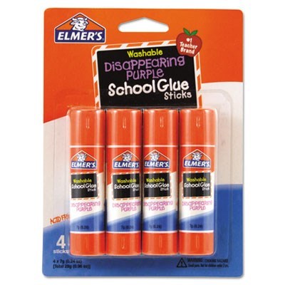 ELMER'S PRODUCTS, INC.,Washable School Glue Sticks Purple,ELMER'S PRODUCTS, INC.,OxKom