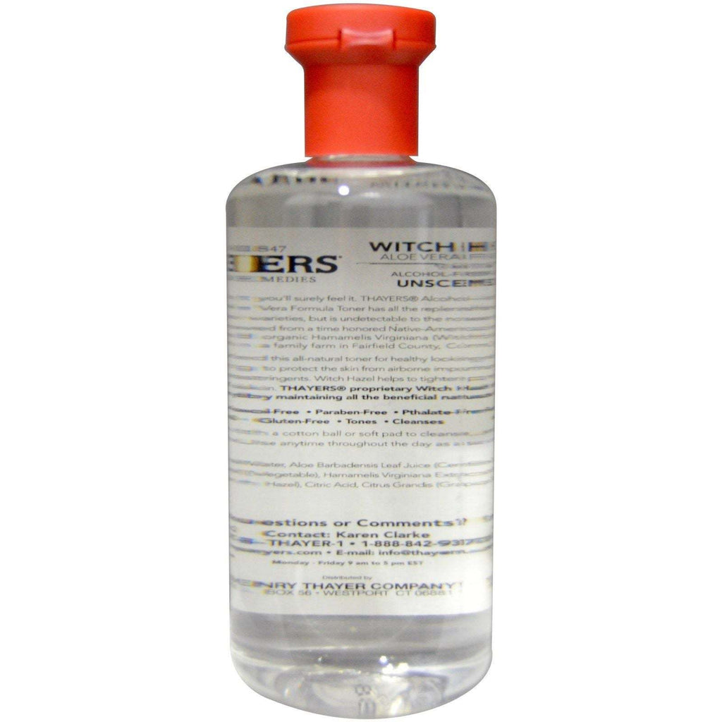 Thayers Witch Hazel with Aloe Vera Unscented - 12 fl oz,Henry Thay,OxKom