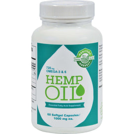 Manitoba Harvest Hemp Seed Oil Capsules - 60 Capsules,MANITOBA HARVEST,OxKom