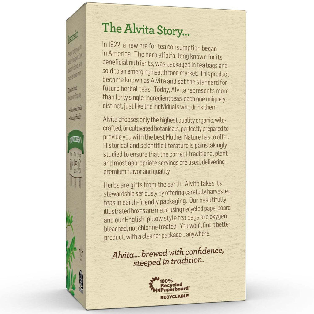 Alvita Teas Organic Herbal Licorice Tea - 24 Bags,ALVITA,OxKom