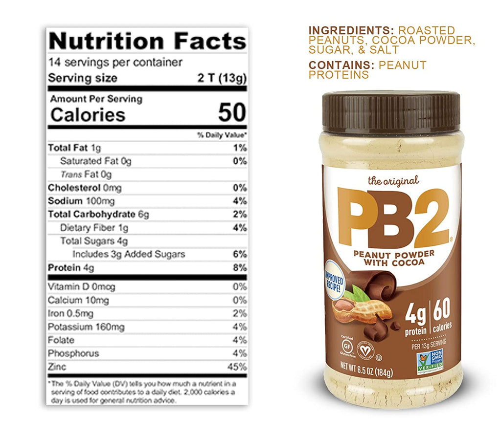 PB2 Powdered Peanut Butter (With Chocolate) 6.5 oz