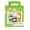 Ball 0 Dissolvable Food Canning Jar Labels Use on Glass or Lid #10734,BALL,OxKom