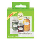 Ball 0 Dissolvable Food Canning Jar Labels Use on Glass or Lid #10734,BALL,OxKom