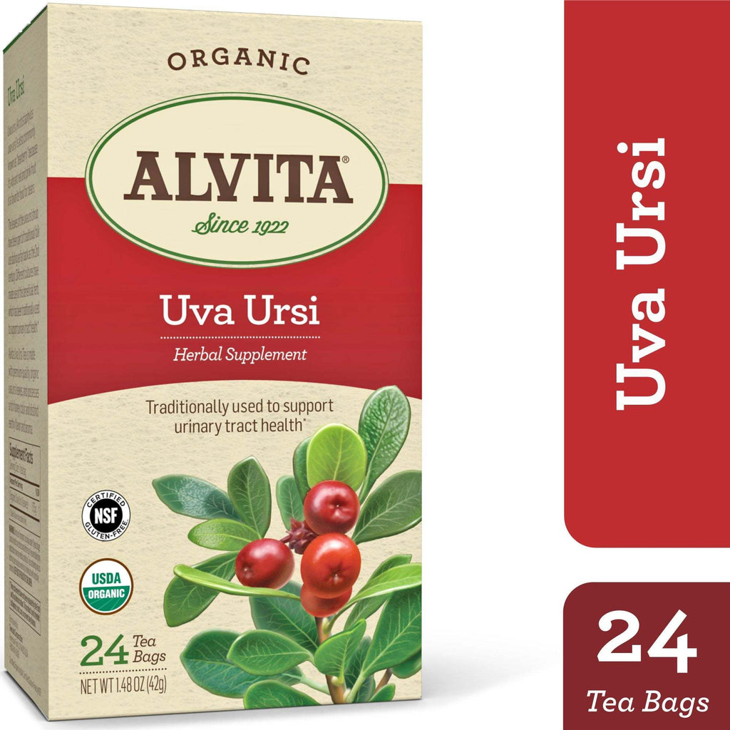 Alvita Teas Organic Uva Ursi Tea Bags - 24 Bags,ALVITA,OxKom