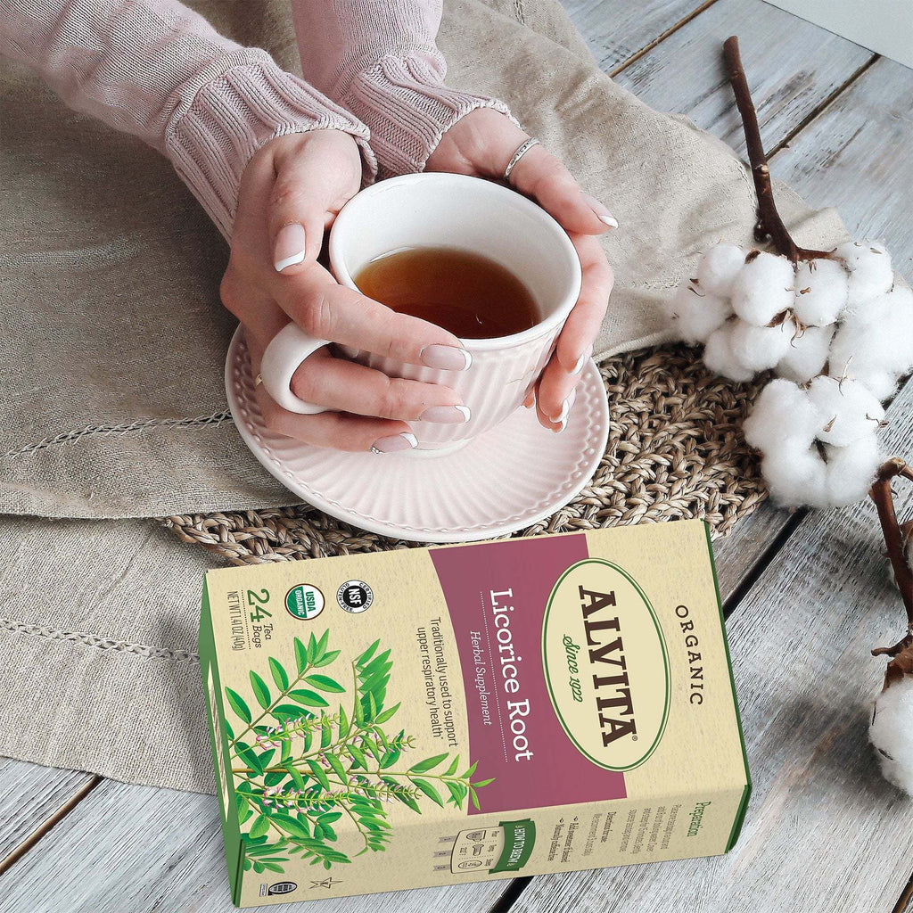 Alvita Teas Organic Herbal Licorice Tea - 24 Bags,ALVITA,OxKom