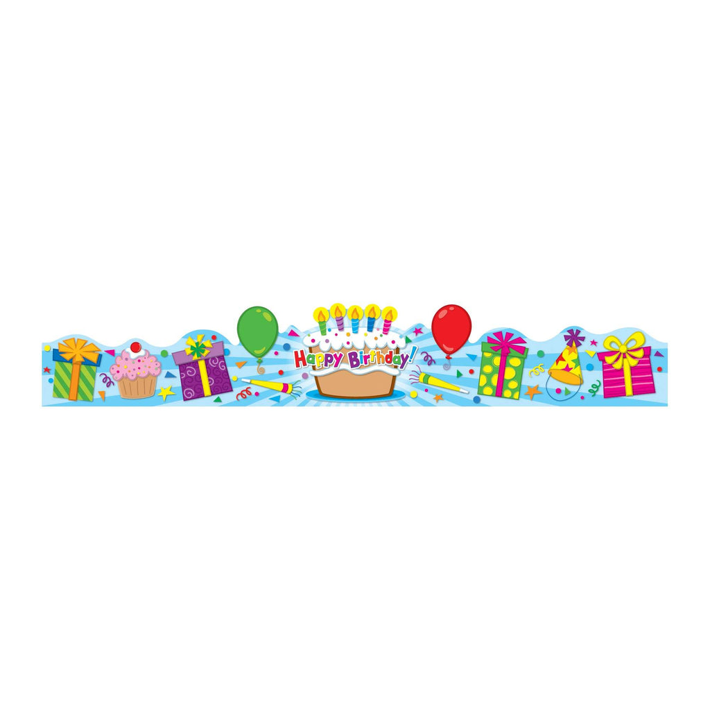 CARSON-DELLOSA PUBLISHING, Student Crown, Birthday, 4 x 23 1/2,,CARSON-DELLOSA PUBLISHING,OxKom