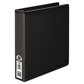 Economy Vinyl Round Ring View Binder, 11 x 8-1/2, 1-1/2