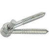 National Hardware  5 in. L Zinc-Plated  Silver  Steel  Eye Hinge,National Mfg Sales Co,OxKom
