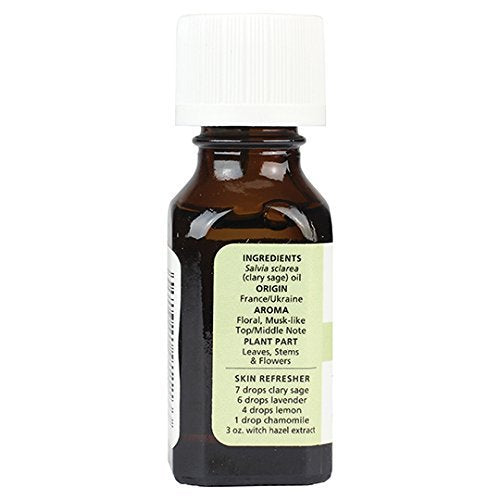 Aura Cacia Essential Oil Clary Sage - 0.5 Fl Oz