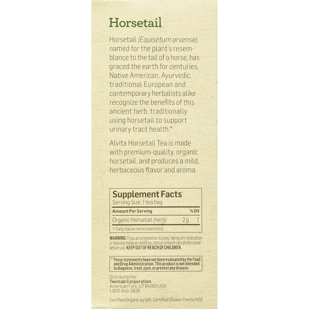 Alvita Tea - Organic Horsetail - 24 Bags,ALVITA,OxKom