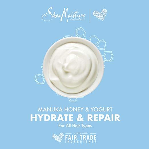 Shea Moisture Manuka Honey & Yogurt Hydrate + Repair Shampoo, 10.3 fl oz,SheaMoisture,OxKom