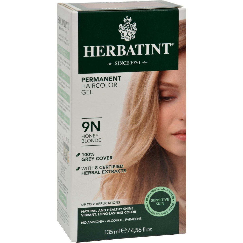 Herbatint Permanent Herbal Haircolour Gel 9N Honey Blonde - 135 ml,HERBATINT,OxKom