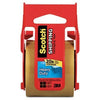 3850 Heavy-Duty Packaging Tape in Sure Start Disp., 1.88" x 22.2yds, Tan,3-IN-ONE,OxKom