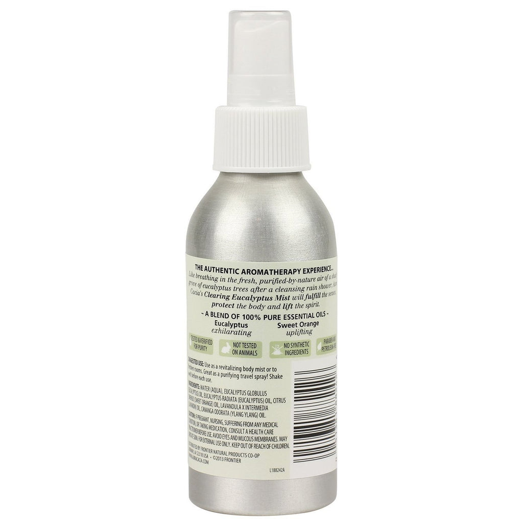 Aura Cacia Aromatherapy Mist Eucalyptus Harvest - 4 Fl Oz,AURA CACIA,OxKom