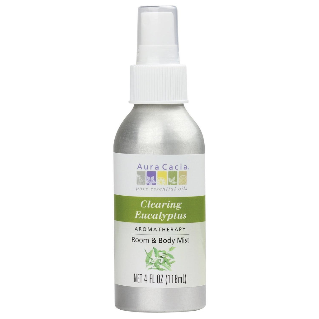 Aura Cacia Aromatherapy Mist Eucalyptus Harvest - 4 Fl Oz,AURA CACIA,OxKom