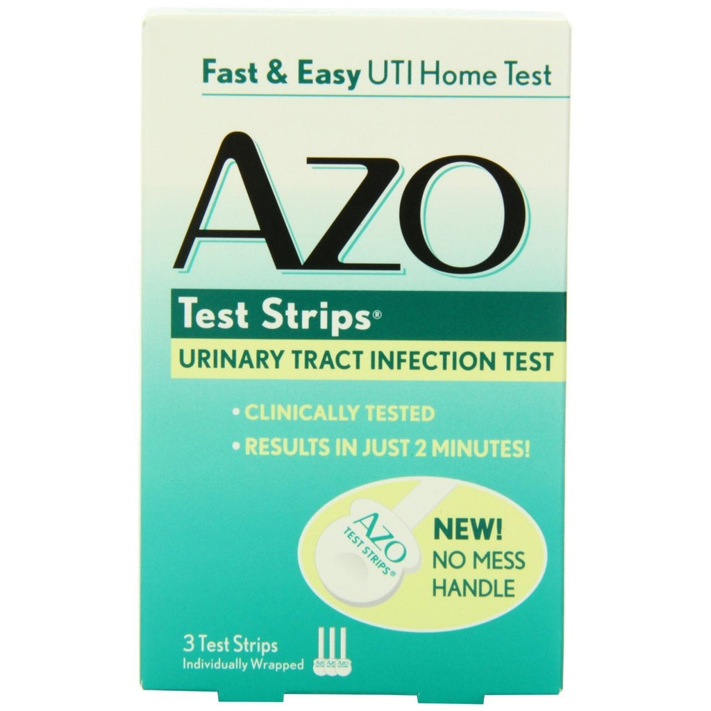 Azo Test Strips - 3 Test Strips,AZO,OxKom