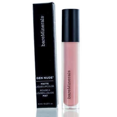 Bareminerals Gen Nude Matte Lipstick 0.13 Oz Kissyface Liquid (4 Ml),Bareminerals,OxKom