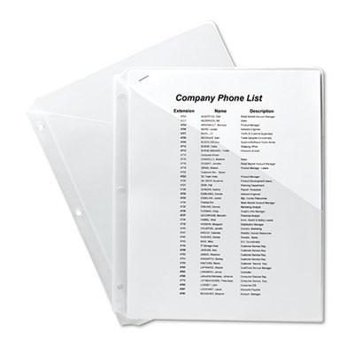 Binder Pockets, 8-1/2 x 11, Clear,AVERY,OxKom