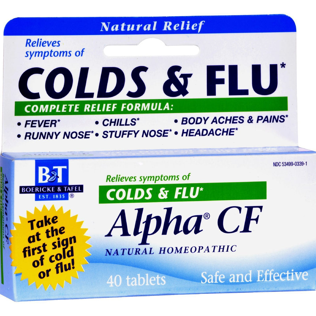 Boericke And Tafel Alpha Cf - 40 Tablets,BOERICKE & TAFEL,OxKom