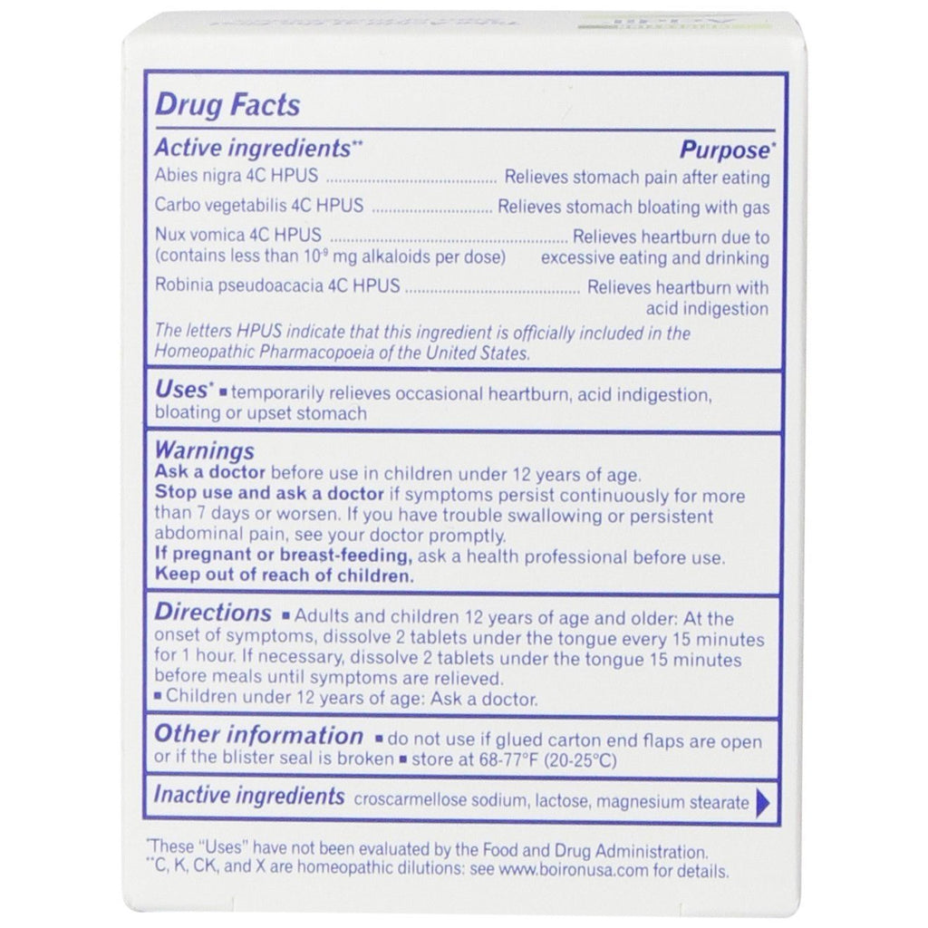 Boiron Acidil - 60 Tablets,BOIRON,OxKom