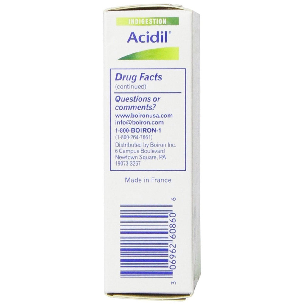 Boiron Acidil - 60 Tablets,BOIRON,OxKom