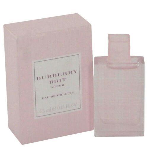 Burberry Brit Sheer Edt Splash 0.17 Oz Sheer/Burberry Mini (0.5 Ml) (W),BURBERRY,OxKom