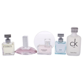 Calvin Klein Deluxe Fragrance Collection, Women, 5 Pc Mini Gift Set,CALVIN KLEIN,OxKom
