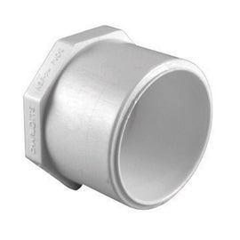 Charlotte Pipe  Schedule 40  1-1/2 in. Spigot  x 1-1/2 in. Dia. Slip  PVC  Plug,Charlotte Pipe & Foundry Co,OxKom