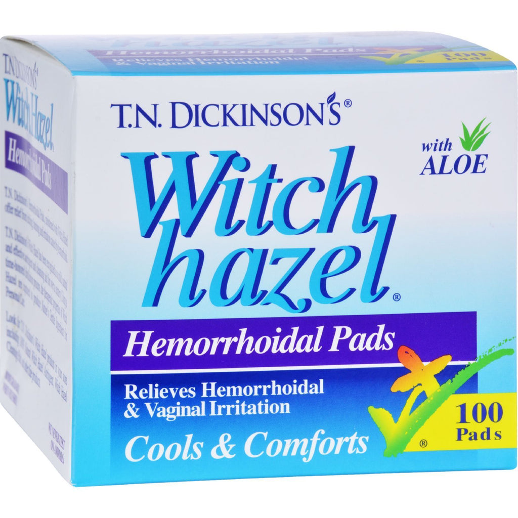 Dickinson Brands Hemorrhoidal Pads - 100 Pads,DICKINSON BRANDS,OxKom