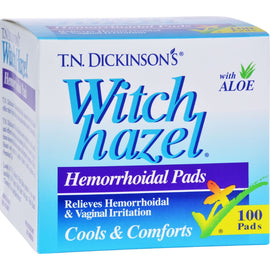 Dickinson Brands Hemorrhoidal Pads - 100 Pads,DICKINSON BRANDS,OxKom