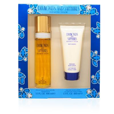 Elizabeth Taylor Diamond&Sapphire Set (W) In Display Box,ELIZABETH TAYLOR,OxKom