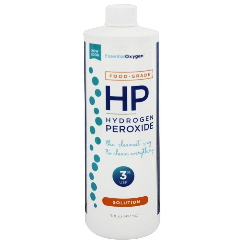 Essential Oxygen Hydrogen Peroxide 3% - Food Grade Spray - 16 Oz,ESSENTIAL OXYGEN,OxKom