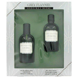GEOFFREY BEENE GREY FLANNEL SET EDT + AFTER SHAVE LOTION OZ,GEOFFREY BEENE,OxKom