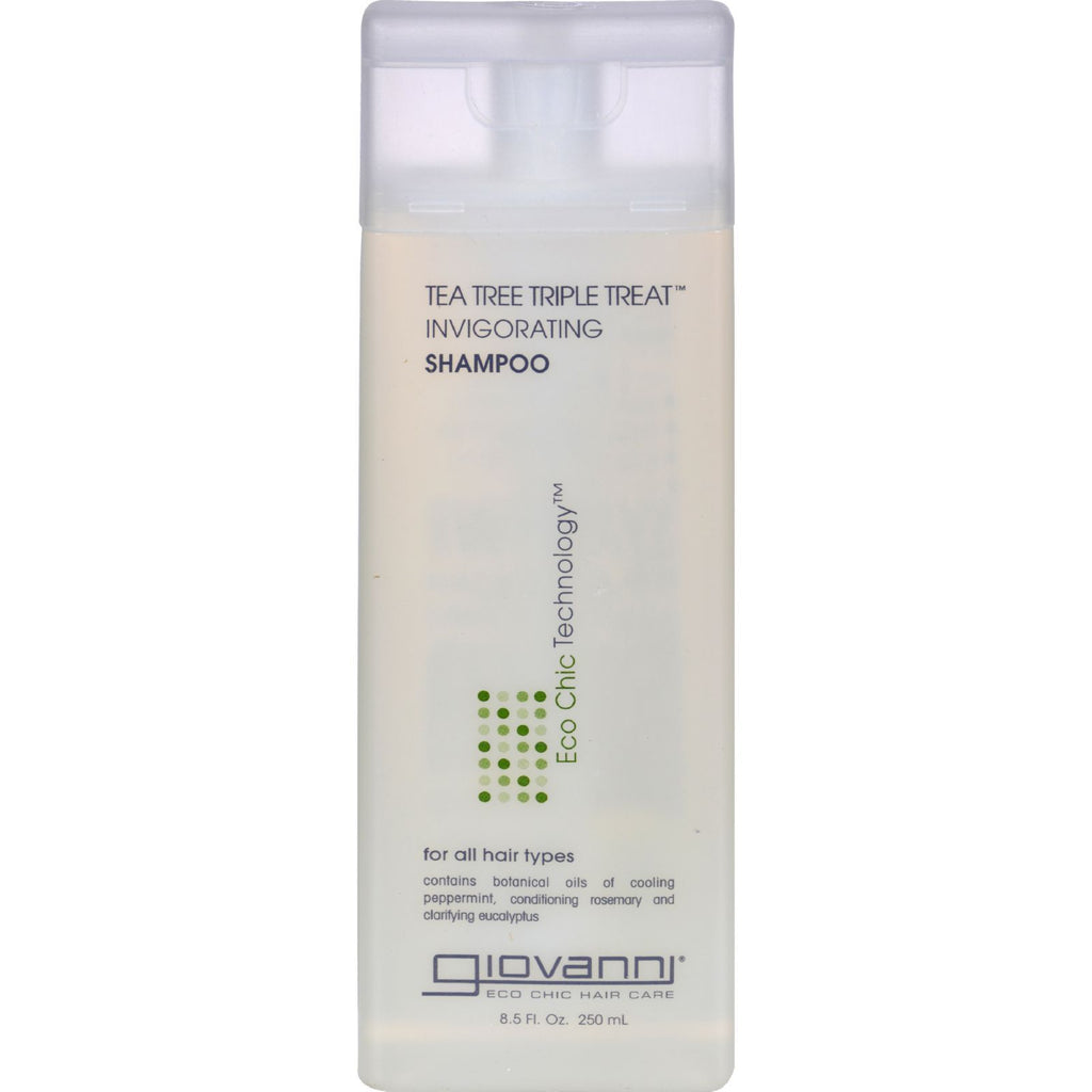 Giovanni Shampoo Tea Tree Triple Treat - 8.5 fl oz,GIOVANNI HAIR CARE PRODUCTS,OxKom