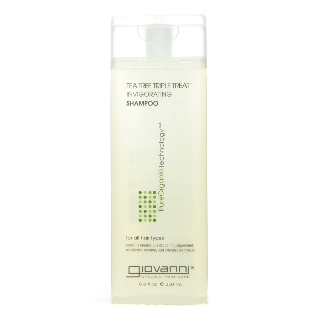 Giovanni Shampoo Tea Tree Triple Treat - 8.5 fl oz,GIOVANNI HAIR CARE PRODUCTS,OxKom