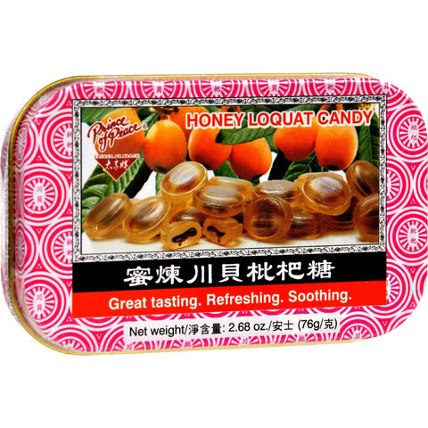 Han's Honey Loquat Candy - Counter Display - 2.68 oz,HAN'S HONEY LOQUAT,OxKom