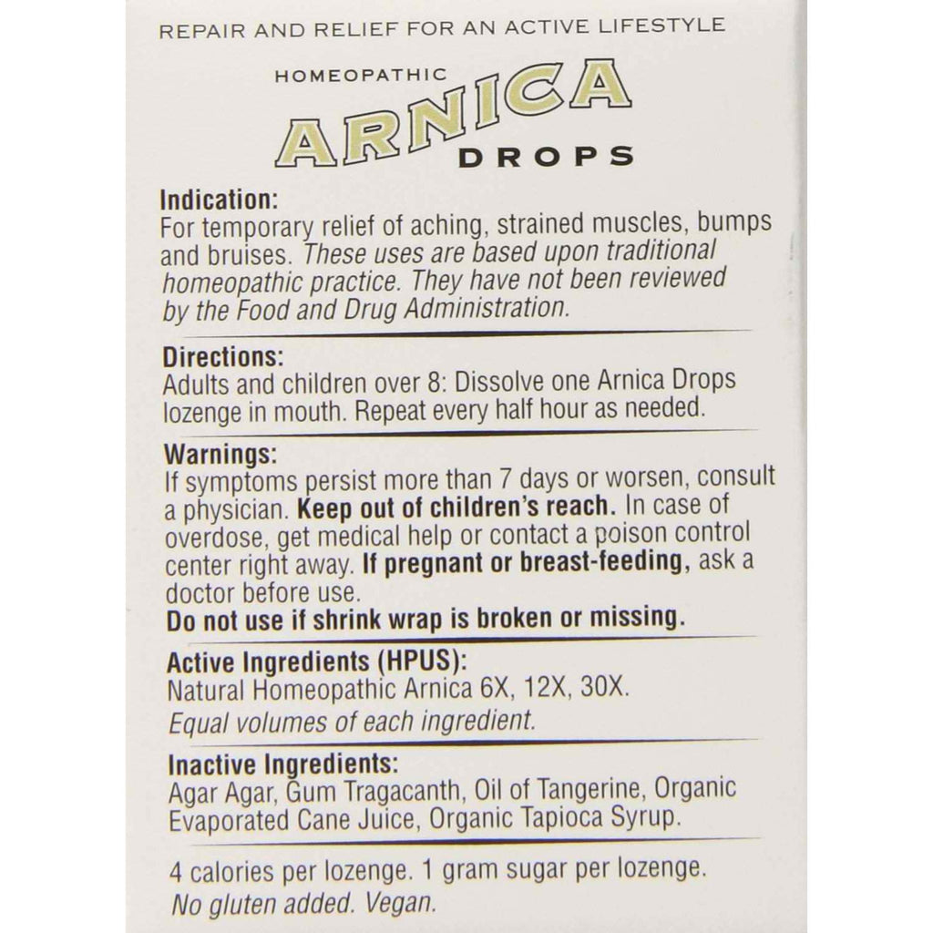 Historical Remedies Homeopathic Arnica Drops Repair and Relief- 30 Lozenges,HISTORICAL REMEDIES,OxKom