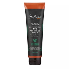 Shea Moisture Men's 4-in-1 Body Wash Tea Tree ( Havana Hurricane),SheaMoisture,OxKom