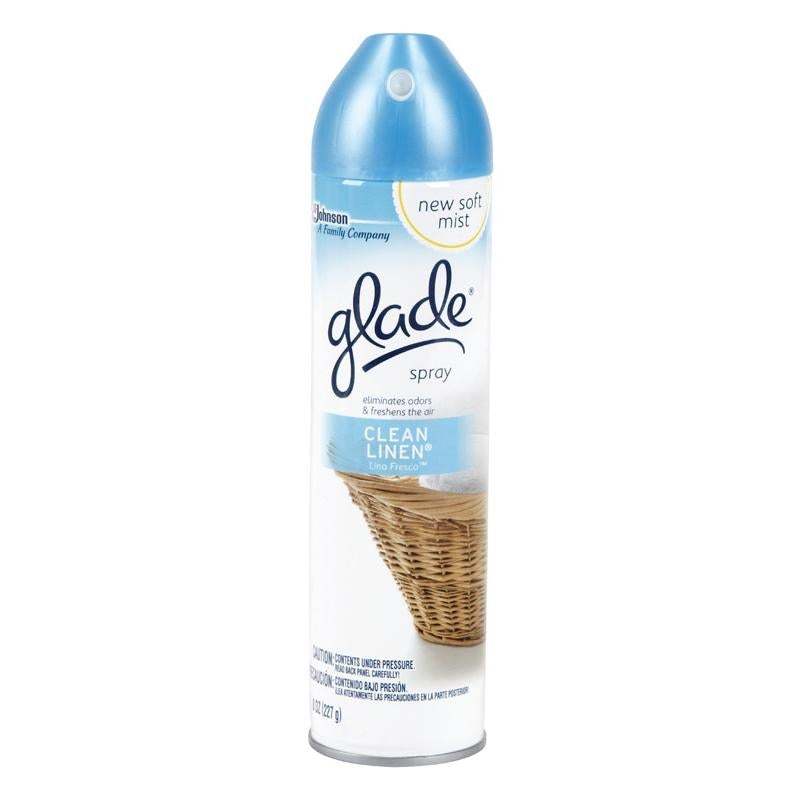 S C JOHNSON WAX GLADE 8OZ CLEAN LINEN SCE,Johnson S.C. & Sons Inc.,OxKom