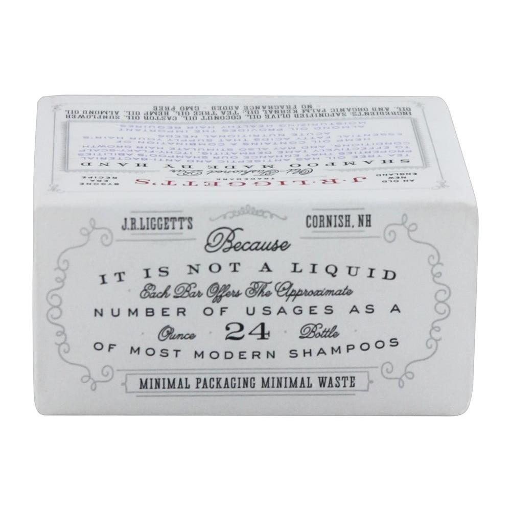 J.R. Liggett's Old-Fashioned Bar Shampoo Tea Tree and Hemp Oil Formula - 3.5 oz,J.R. LIGGETT'S,OxKom