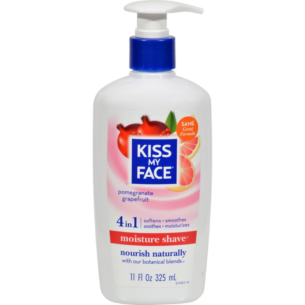 Kiss My Face Moisture Shave Pomegranate Grapefruit - 11 oz,KISS MY FACE,OxKom