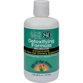 Lily of the Desert Aloe Vera 80 Detoxifying Formula - 32 fl oz,LILY OF THE DESERT,OxKom