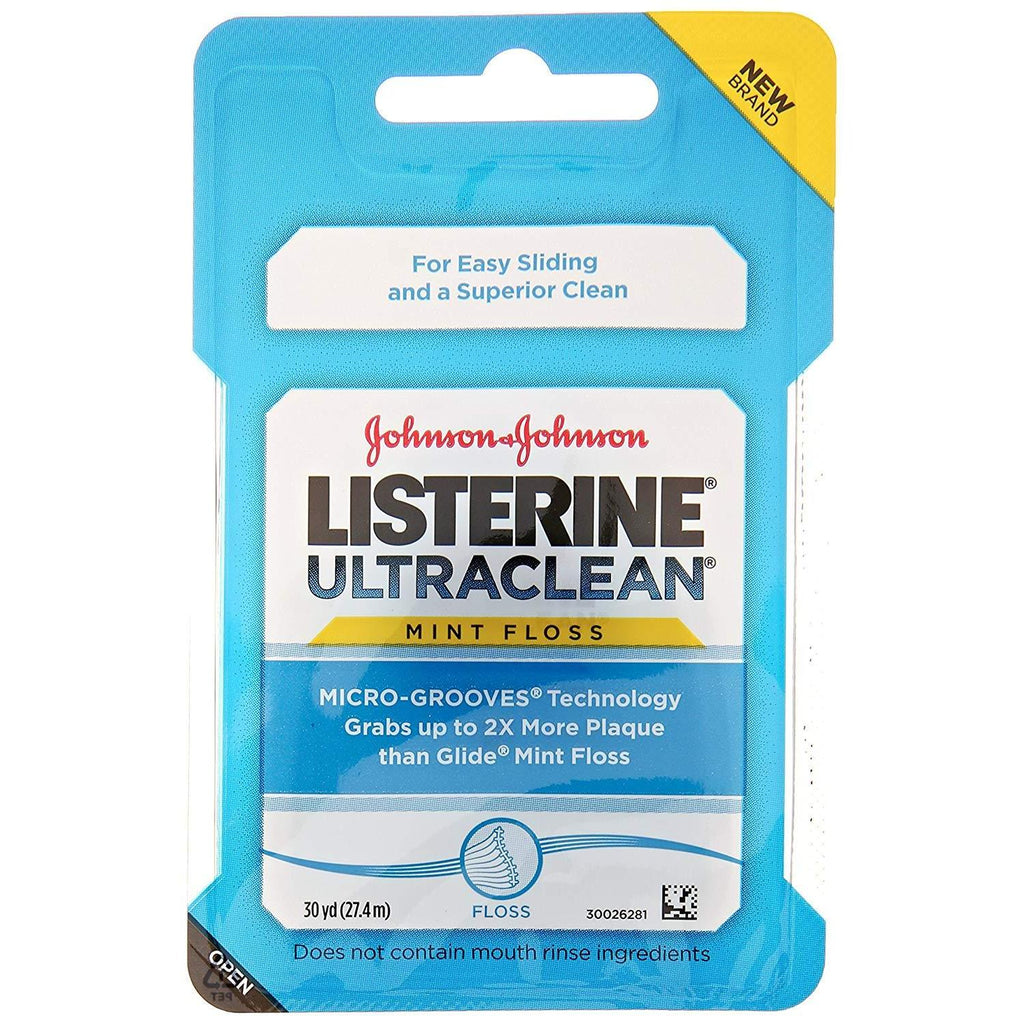 LISTERINE ULTRA CLN MINT FLOSS 30 YDS,LISTERINE,OxKom