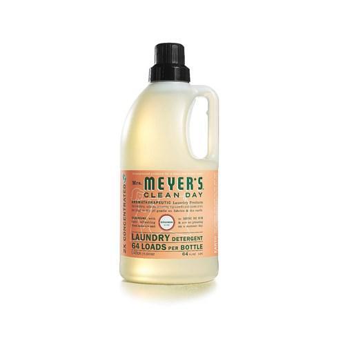 Mrs. Meyer'S 2x Laundry Detergent - Geranium - 64 Oz,Johnson S.C. & Sons Inc.,OxKom