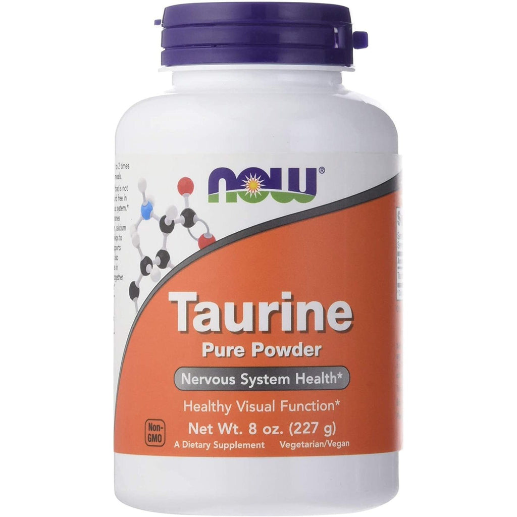 NOW Foods Taurine Powder - 8 oz.,NOW Foods,OxKom