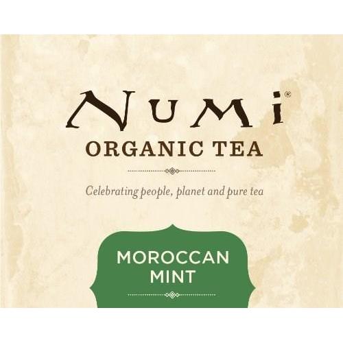 Numi Organic Tea Moroccan Mint - 18 Tea Bags,NUMI TEA,OxKom
