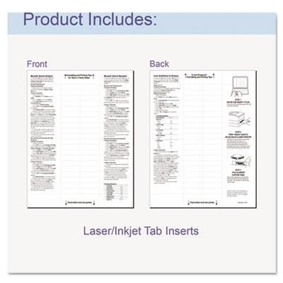 Polypropylene Sheet Protectors with Index Tabs, Clear Tabs, 11 x 8 1/2, 8/ST,C-LINE PRODUCTS, INC,OxKom