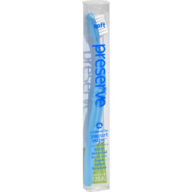 Preserve Toothbrush in a Travel Case, Soft -  - Assorted Colors,PRESERVE,OxKom