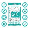 PUR Gum Aspartame Free Wintergreen 2.8 Oz 57 Pieces Chewing Gum,PUR GUM,OxKom